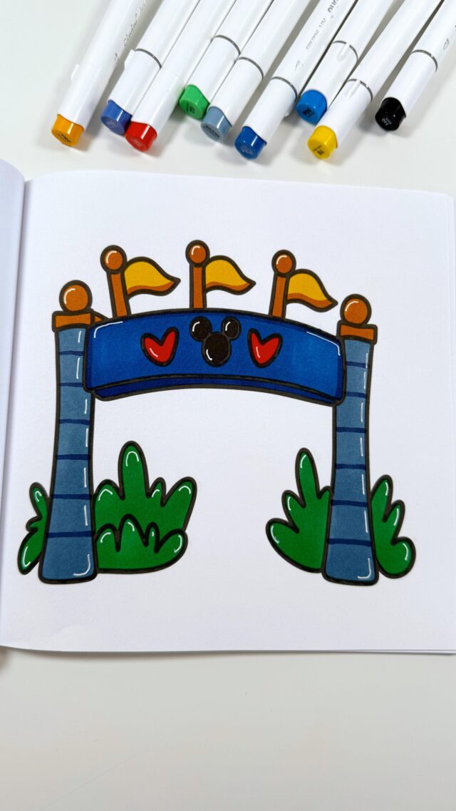Pack your pins and ears…and markers! It’s a ✨MAGICAL✨ Monday!

@jessoatmanart @thepaintedmouse 

#disneycoloring #coloring #disneyworld #wdw #adultcoloring
